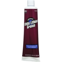 GC Electronics White Lithium Grease, 1-3/4 oz, Tube, Lithium Soap Base Grease Lubricant