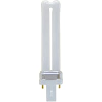 GE Lighting Compact Fluorescent Lamp CFL, T4. G23, 25W, 4100 K, 10000 Hrs, Ecolux Series