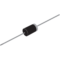 General Semiconductor / Vishay Diode, Rectifier, Standard, Vr 400V, If 3A, Pkg DO-201AD, Vf 1.2V, Cj 30pF, Tj +150degc