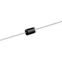 General Semiconductor / Vishay Switching Diode 400V 3A 50ns 2-Pin DO-201AD