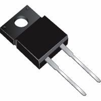 General Semiconductor / Vishay Diode, Rectifier, Fast, Vr 600V, If 8A, Pkg ITO-220AC, Vf 1.85V, Trr 145ns, Tj +150degc