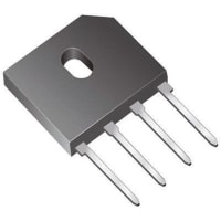 General Semiconductor / Vishay GBU8K-E3/45, BRIDGE RECTIFIER SINGLE PHASE, 8 A 800 V, 4-PIN GBU, GBU Series