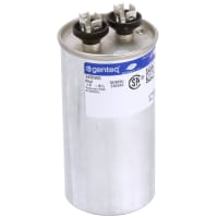 Genteq Capacitor, Polypropylene Metallized, 65 uF, 6%, 240 VAC