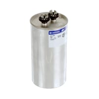 Genteq Capacitor, Round, 25 uF, 600 VAC