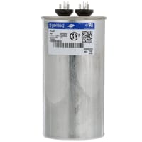 Genteq Film Capacitors, Metallized Polypropylene, Aluminum, 60uF, 330 VAC, GEM III Series