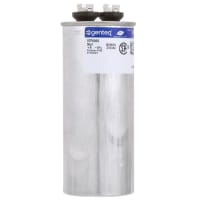 Genteq Capacitor, 50, 370 VAC, +/-6%, 2 in.