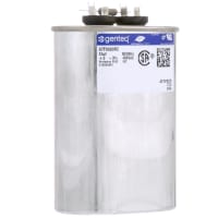 Genteq Capacitor, Polypro Metallized, Cap 24 uF, Tol 3%, Vol-Rtg 480 VAC, QC, HID Lighting