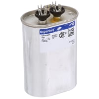 Genteq Capacitor, Polypro Metallized, Cap 20 uF, Tol 3%, Vol-Rtg 480 VAC, QC, HID Lighting