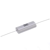 Genteq Capacitor, 6.8 uF, 400 VDC/250 VAC, +/-10, Axial Leaded, 550 A, 200000 Megohms