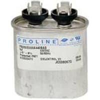 Genteq Capacitor, Polypro Metallized, Cap 5 uF, Tol 6%, 370 VAC, QC, Oval