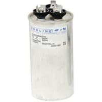 Genteq Capacitor, Polypro Metallized, Cap 25 uF, Tol 6%, 440 VAC, QC, Round