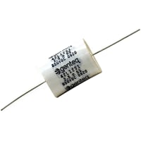 Genteq Capacitor, Snubber, Cap 2.5uF, 850DC, Axial Leaded