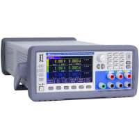 Global Specialties Power Supply, Triple Programmable Output, 4.3" TFT LCD, Output 30V/6A, 6V/5A