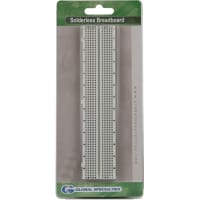 Global Specialties SOLDERLESS BREADBOARD, 630 TIE-POINTS