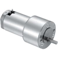 Globe Motors DC Geared Motor, 12/24 VDC, 2.3 A (Max.), 1.2 A (Max.), 5200 RPM, 43.2 Nm