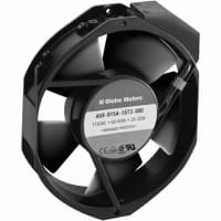 Globe Motors AC Fan, 230V, 172x150x38mm, Obround, 141/166CFM, 23/26W, 46/50dBA, Terminals