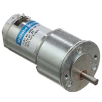 Globe Motors Gearmotor, 24VDC, 0.14A (Max) @ No Load, 5200 RPM, 173 Oz-in (Continuous)