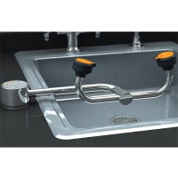 Guardian Equipment Eye Wash Station, AutoFlow Left Hand Deck Mounted with 90 Degree Swivel