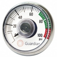 Guardian Equipment Air Pressure Gauge for G1562 Portable Unit