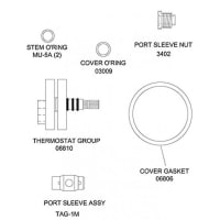 Guardian Equipment Rebuild Kit, for Use with G3600LF Tempering Valve