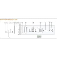 Guardian Equipment Rebuild Kit, for Use with G3700LF/G3800LF Thermostatic Mixing Valves