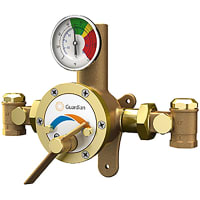 Guardian Equipment Tempering Valve, 34 Gallon Capacity, 3-34 GPM - Lead Free (Valve Only)