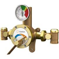 Guardian Equipment Tempering Valve, 34 Gallon Capacity, Surface Mounted Stainless Steel Cabinet