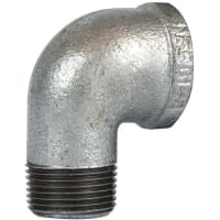 Guardian Equipment Galvanized Street Elbow, 1" IPS