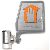 Guardian Equipment Ball Valve, 1/2" IPS with Flag Handle (Vertically Mounted)