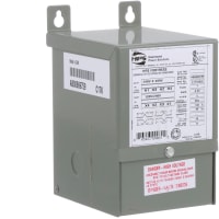 Hammond Power Solutions Transformer 500VA 240/480VAC Primary 120/240VAC Secondary NEMA 60Hz Wall Mount