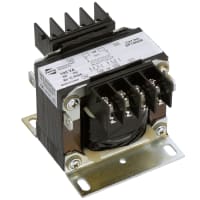 Hammond Power Solutions Transformer 100VA 600 Primary 12/24VAC 8.33/4.17A Secondary HPS Spartan Series