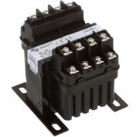 Hammond Power Solutions Transformer 50VA 208/277/380VAC Primary 120/240VAC 0.42/0.21A Secondary