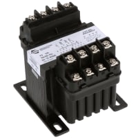 Hammond Power Solutions Transformer 75VA 208/277/380VAC Primary 120/240VAC 0.63/0.31A Secondary