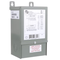 Hammond Power Solutions Transformer, Buck-Boost, NEMA/Encapsulated, 1, Freq 50/60Hz, Pri 120/240VAC