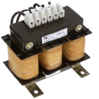 Hammond Power Solutions Line Reactor, 3-Ph, Core and Coil, 5%, 480V, 15HP, HPS Centurion R Series