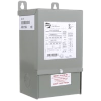 Hammond Power Solutions Transformer, Distribution, NEMA/Encapsulated, 1, Freq 60Hz, Pri 208/240/277VAC