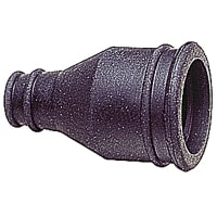 Harnessflex by ABB Conduit End Sleeve, NC12/NW10, 4.0 to 8.0mm OD, 28mmL, Nylon, Black