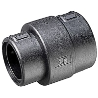 Harnessflex by ABB Hinged Conduit Joiner, A: NC12/NW10, Size B: NC08/NW7.5, IP40, UV, Nylon, Black