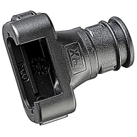 Harnessflex by ABB Hinged Connector Interface Fitting, NC12/NW10, IP40, Polyamide (Nylon), Black