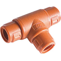 Harnessflex by ABB T-Shape, Conduit Size A:NC16, Size B:NC16, Size C:NC16, IP40, Nylon Orange