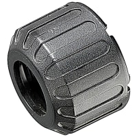 Harnessflex by ABB Cap Nut for Reducing Bushing, Conduit Size NC25/NW22 to NC16/NW13, Nylon, Black