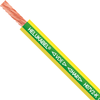 HELUKABEL FIVENORM H07V2-K Green-Yellow 1C AWG8