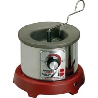 American Beauty Solder Pot, 320 W, 110 to 120 VAC, 176 to 454 C, 2.25" O.D., 1.5"