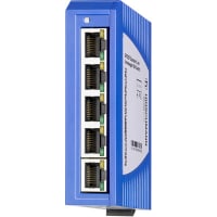 Hirschmann Ethernet Switch, Unmanaged, 5 Port, 12 to 24 VDC, Spider III Series