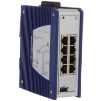 Hirschmann Ethernet Switch, Unmanaged, 8 Port, 12 to 24 VDC, Spider III Series