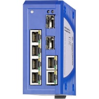 Hirschmann Ethernet Switch, Unmanaged, 8 Port, 12 to 24 VDC, Spider III Series