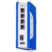 Hirschmann Ethernet Switch, Unmanaged, 5 Port, 12 to 24 VDC, Spider III Series