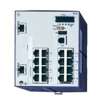 Hirschmann Ethernet Switch, 16x10/100 Port, 2x10/100/1000 Port, Enhanced, 943434033