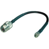 Hirschmann Accessory, Wireless, 0.2 Meter Pigtail, N Female to RPSMA Plug, 943903360