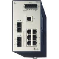 Hirschmann Ethernet Switch, Managed, 9 Port, 12 to 24 VDC, EEC MM SC, RSB20 Series